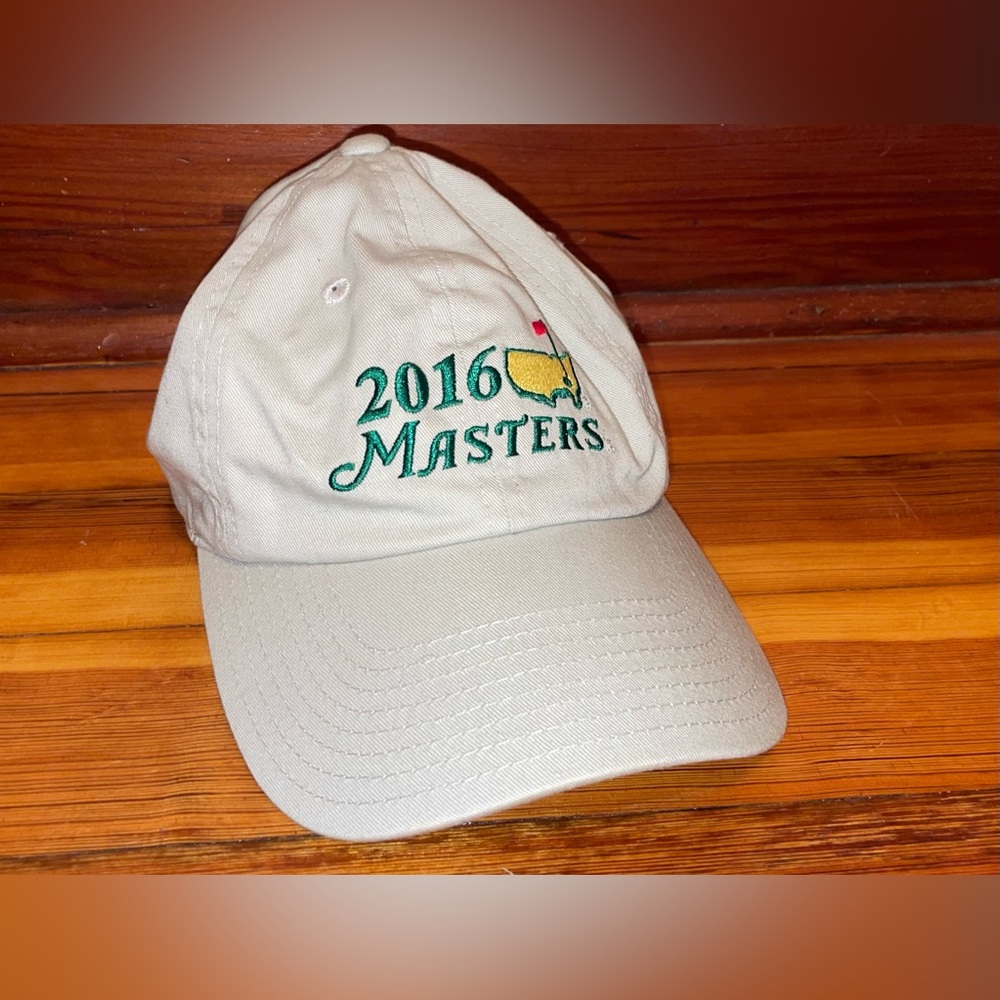2016 Masters Golf Hat-Cap (White) American Needle Augusta National Embroidered